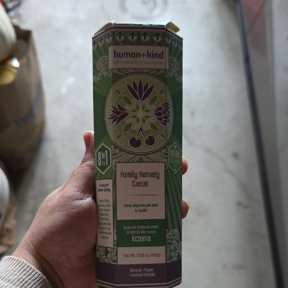 Humankind Family Remedy Cream - Green and Purple